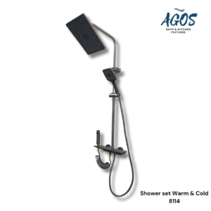 AGOS SHOWER SET #8114 WARM & COLD 350X80X1150