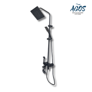 AGOS SHOWER SET #NA2403 WARM & COLD ROUND TUBE 220X501150