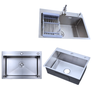 AGOS SINK 500X400X230 202 BRASS FINISH SK5001