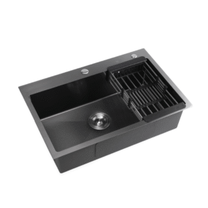 AGOS SINK 600X450X230 202 SK5002 BLACK FINISHED